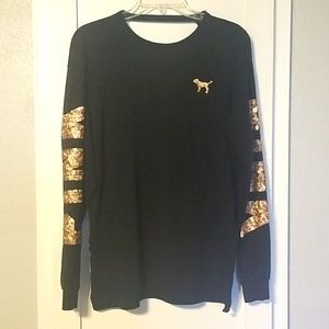 Victoria's Secret, Pink, Long Sleeve Tshirt